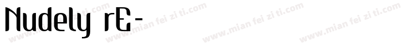 Nudely rE字体转换